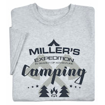 Product Image for Personalized 'Your Name' Expedition Camping Shirt